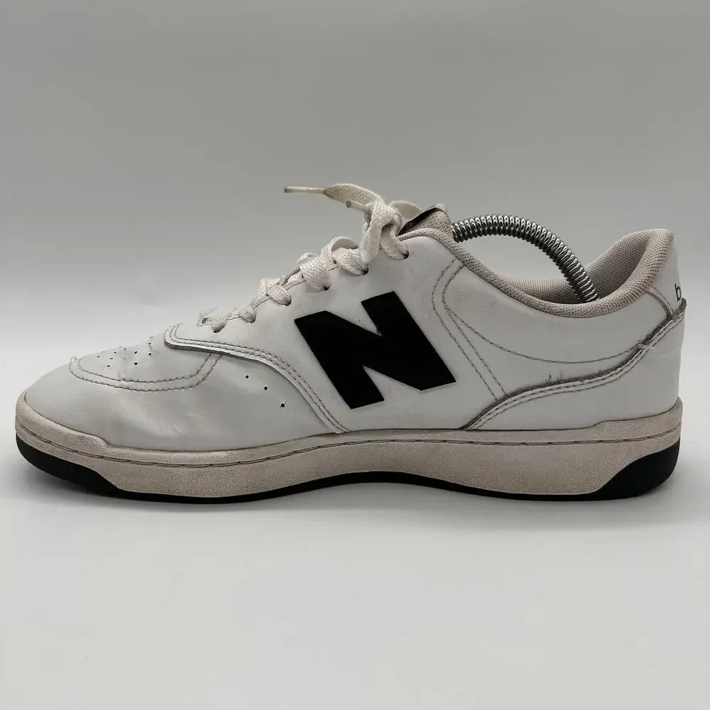 New Balance 480 Shoes Mens 10 Womens‎ 11.5 White Low Top Leather Sneakers Casual